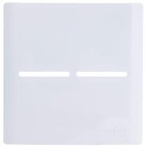 Placa 4x4 para 2 Interruptores + Suporte Branco da Linha Novara - 1100-55 - DICOMPEL Placa 4x4 para 2 Interruptores + Suporte Branco da Linha Novara - 1100-55 - DICOMPEL