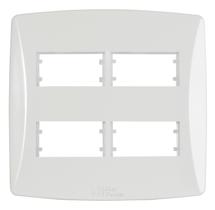 Placa 4x4 Para 4 Modulos Dist Petra - Mill