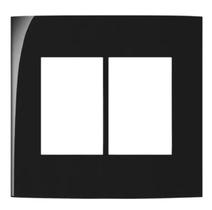 Placa 4x4 Preto - Sleek