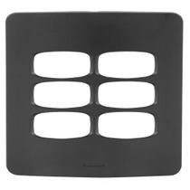 Placa 6 Módulos 4X4 - Alumbra Gracia Black Maxx - Gbmx043 Placa 6 Módulos 4X4 - Alumbra Gracia Black Maxx - Gbmx043