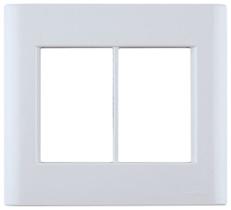 Placa 6 Postos 4X4 Branca GIZ Tramontina 57200071 Placa 6 Postos 4X4 Branca GIZ Tramontina 57200071