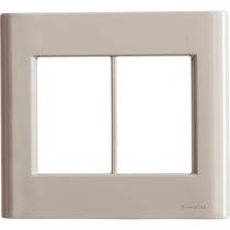 Placa 6 Postos 4x4 Tramontina Giz Fendi Soft Touch sem Suporte