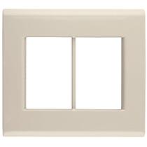 Placa 6 Postos 4x4 Tramontina Liz Bege Tramontina
