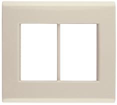Placa 6 Postos 4x4 Tramontina Liz Bege
