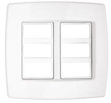 Placa 6 postos - 4X4