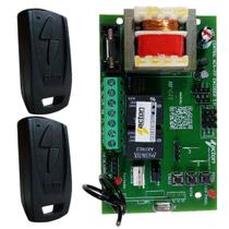 Placa Ac4 Fit Up Código Aberto Todas Marcas De Motor Portão Com 2 Tx