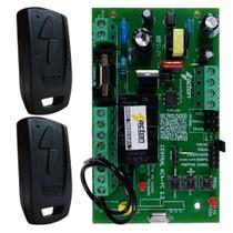 Placa Ac4 Flex Rampa Código Aberto Todas Marcas Motor Portão Com 2 Tx