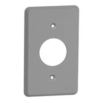 Placa Acabamento 4x2 Tomada Redonda Silentoque Pial Placa Acabamento 4x2 Tomada Redonda Silentoque Pial