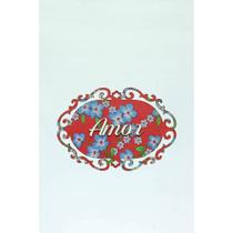 Placa Aconchego Amor Vermelha Placa Aconchego Amor Vermelha
