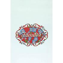 Placa Aconchego Família Vermelha Placa Aconchego Família Vermelha