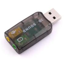 Placa Adaptador De Som Usb 5.1 Adapitador Audio Fone Ouvido Placa Adaptador De Som Usb 5.1 Adapitador Audio Fone Ouvido