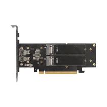 Placa Adaptadora JEYI De 4 Portas SSD Para PCIe 4.0 Com Suporte a 4 NVMe M.2 M Key RAID E Expansão