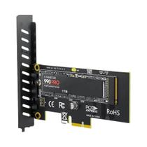 Placa Adaptadora PCIe 3.0 4.0 JEYI M.2 NVME SSD Para PCIE X1 2280 De Velocidade Total Para PC