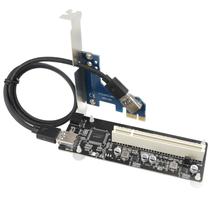 Placa adaptadora PCIe para PCI Trotwei Blue ASM1083 para Windows Placa adaptadora PCIe para PCI Trotwei Blue ASM1083 para Windows