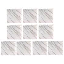 Placa Adesiva 3D Marmore Kit 10 uni Autocolante Reforma Obra Decoraçao Casa Banheiro Cozinha Ambiente Moderno