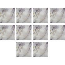 Placa Adesiva Autocolante Kit 10 Uni Papel Parede Marmore Falso Decoraça Sala Estar Cozinha Banheiro Casa Reforma Obra