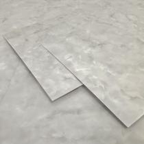 Placa Adesiva Flexível p/ Parede Mármore Flor de Gelo 30x60