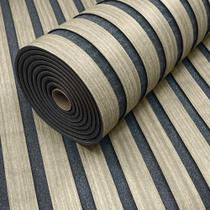 Placa Adesiva Flexível para Parede Painel Ripado Carvalho Fumê 58x300cm Placa Adesiva Flexível para Parede Painel Ripado Carvalho Fumê 58x300cm