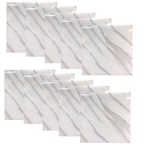 Placa Adesiva Marmore 3D Kit 10 uni Autocolante Papel de Parede Obra Reforma Casa Banheiro Cozinha Decoraçao Ambiente