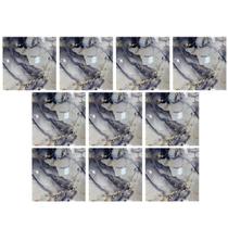 Placa Adesiva Marmore 3D Kit 10 uni Obra Reforma Papel de Parede Autocolante Casa Cozinha Banheiro Ambiente Moderno