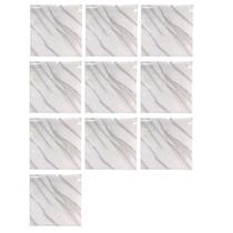 Placa Adesiva Marmore 3D Kit 10 uni Papel de Parede Autocolante Decoraçao Obra Reforma Casa Cozinha Banheiro Ambiente