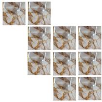 Placa Adesiva Marmore 3D Kit 10 uni Papel de Parede Autocolante Obra Reforma Casa Ambiente Moderno Quarto Sala