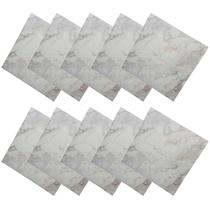 Placa Adesiva Marmore 3D Kit 10 uni Papel de Parede Autocolante Reforma Obra Reparo Ambiente Cozinha Banheiro Casa