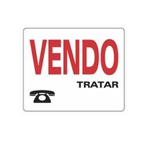 Placa Advertência Vendo Unidade Placa Advertência Vendo Unidade