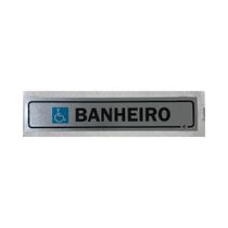 Placa AL Banheiro Cadeirante 5x25 DECORE Placa AL Banheiro Cadeirante 5x25 DECORE