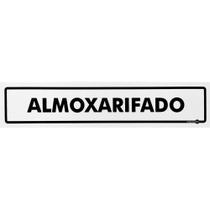 Placa Almoxarifado 30 x 6,5 Cm PS57 Encartale