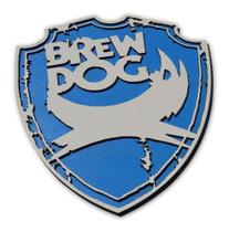 Placa Alto Relevo Brew Dog Cervejarias Bebidas Bares 29 cm
