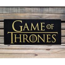 Placa Alto Relevo Game Of Thrones, Jogos, Geeks, Gamers 90cm