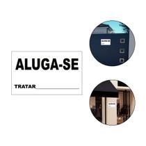 Placa Aluga-se Chapa Casa Salão Comercial Aluguel 31,5x19cm Placa Aluga-se Chapa Casa Salão Comercial Aluguel 31,5x19cm