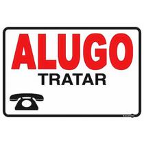 Placa Alugo 20 x 30 Cm PS29 Encartale Placa Alugo 20 x 30 Cm PS29 Encartale
