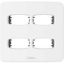 Placa Alumbra Gracia 4X4 Branca (4 Modulos Distanciados) 85305