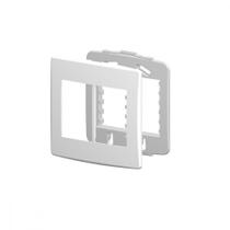 Placa Alumbra Siena 4X4 Branca (6 Modulos) 6433 Placa Alumbra Siena 4X4 Branca (6 Modulos) 6433