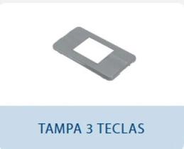 Placa Amanco 3 Teclas Sist. Eletro Placa Amanco 3 Teclas Sist. Eletro