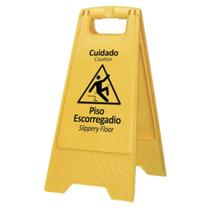 Placa Amarela (Piso Escorregadio) Cavalete envio Imediato c/ NF..