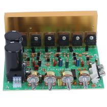 Placa amplificadora Fafeicy Amplificador de potência de 300 W de 2.1 canais