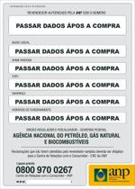 Placa Anp Obrigatória Identificação Do Posto 50x70 - Afonso Sinalizações