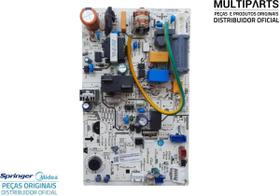 Placa Ar Split Evap 17122000049953 Springer Midea 9000 Btus