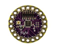 Placa Arduino Lilypad Atmega328p Ideal para Projetos de Vestimentas