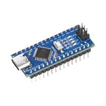 Placa Arduino Nano Tipo-C 3.0 ATMEGA328P Microcontrolador Chip CH340 16Mhz Compatível Com Bootloader
