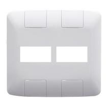 Placa Aria 2 Módulos 4x4 Branco Tramontina