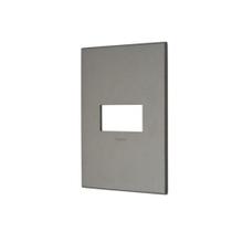 Placa Arteor 1P 4x2cm Magnesium - Pial Legrand