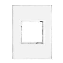 Placa Arteor 4x2 2 Postos White Mirror - Pial Legrand