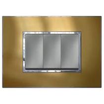 Placa Arteor 4X2 3 Postos Gold - Pial Legrand