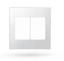 Placa Arteor 4x4 3+3 Postos Soft 571488B Alumínio - Pial Legrand