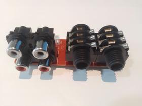 Placa Auxiliar Mic Caixa amplificado mondial CM-550