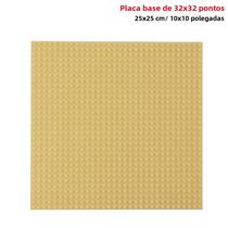 Placa Base para Blocos de Construção 32x32 e 32x16 - Tamanho Pequeno - DIY